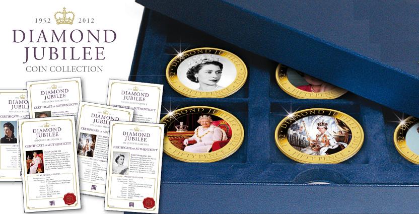 Diamond Jubilee Coin Collection Box Shot